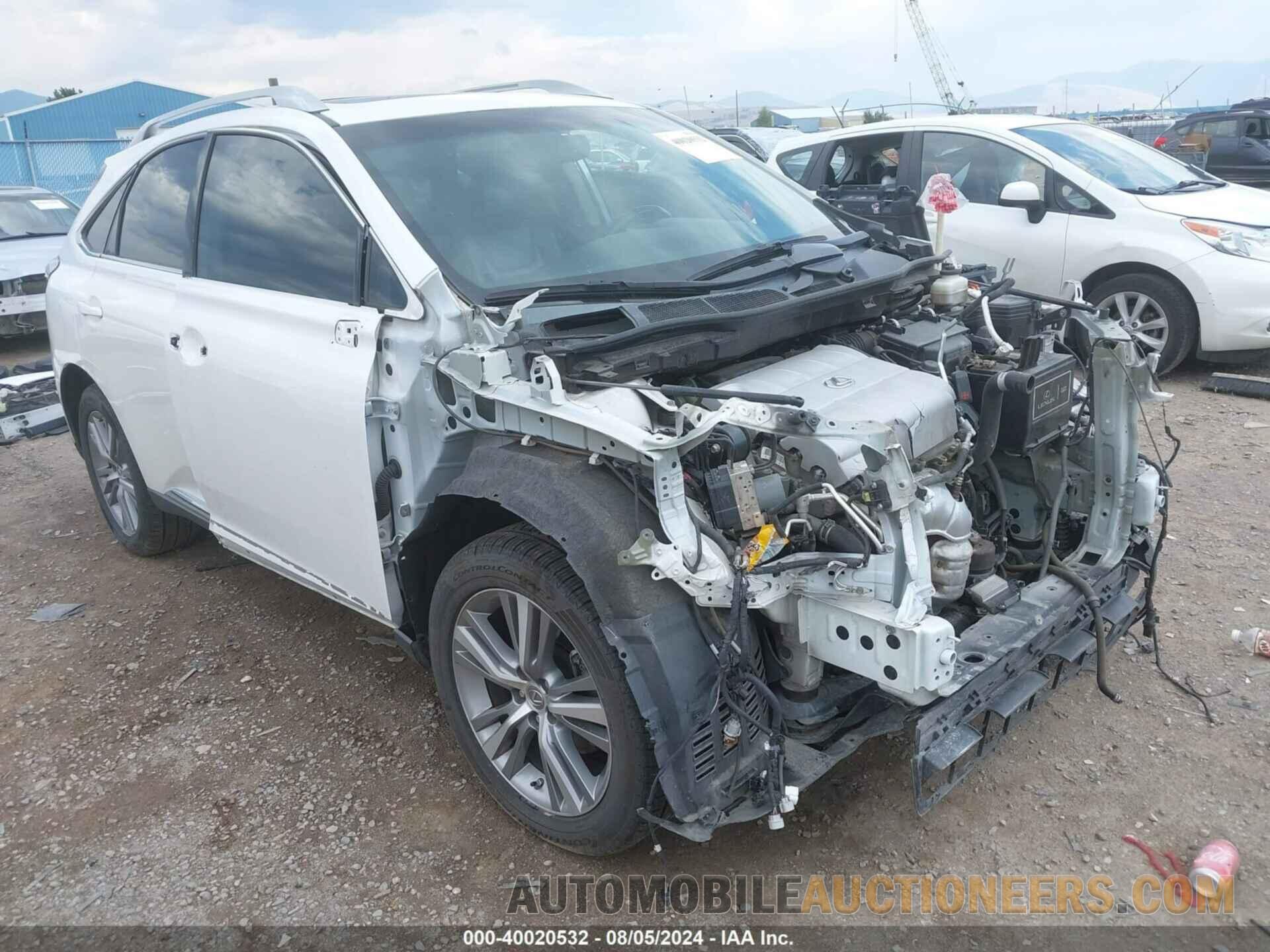 2T2BK1BA5FC339409 LEXUS RX 350 2015