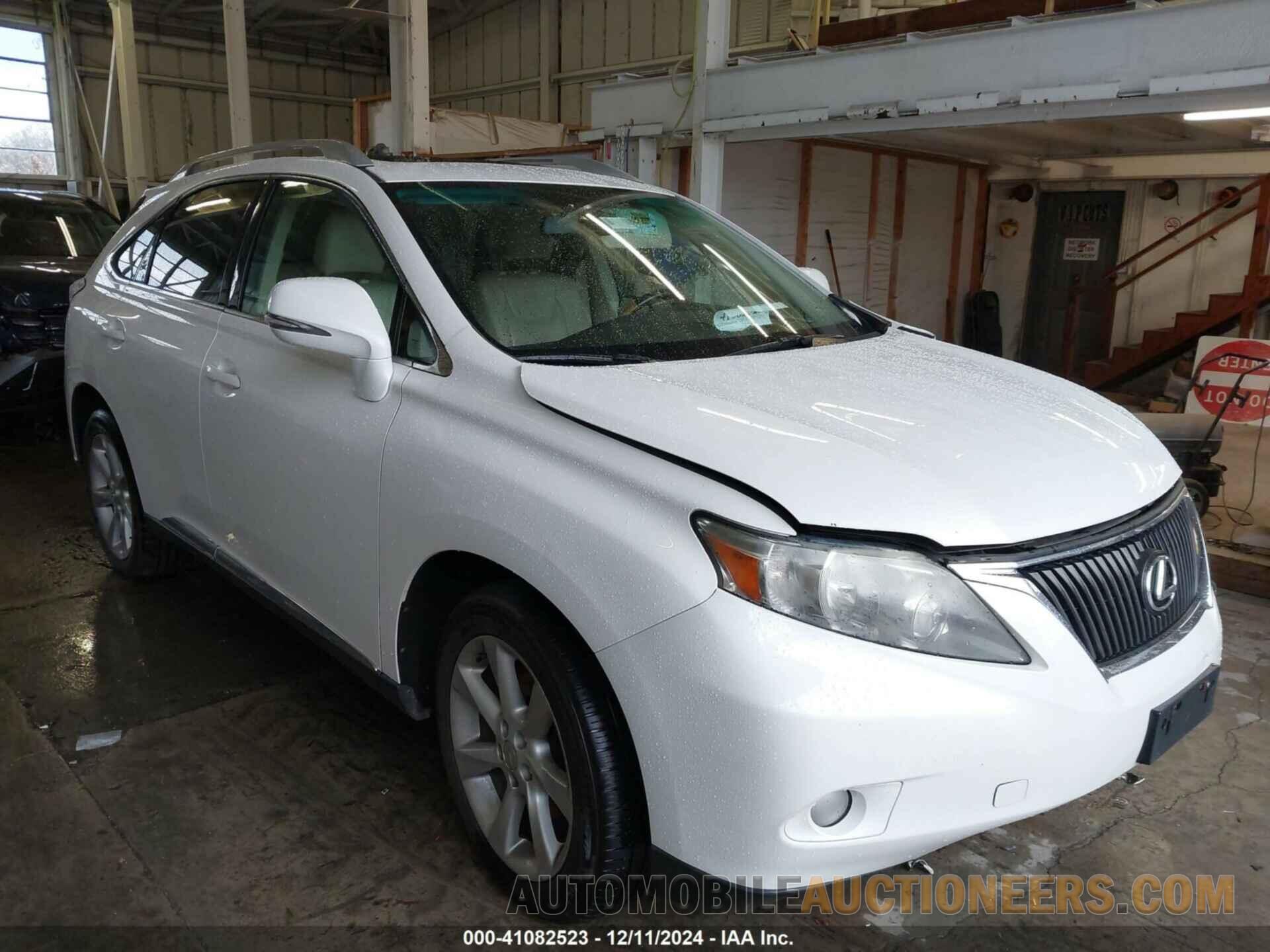 2T2BK1BA6BC083078 LEXUS RX 350 2011