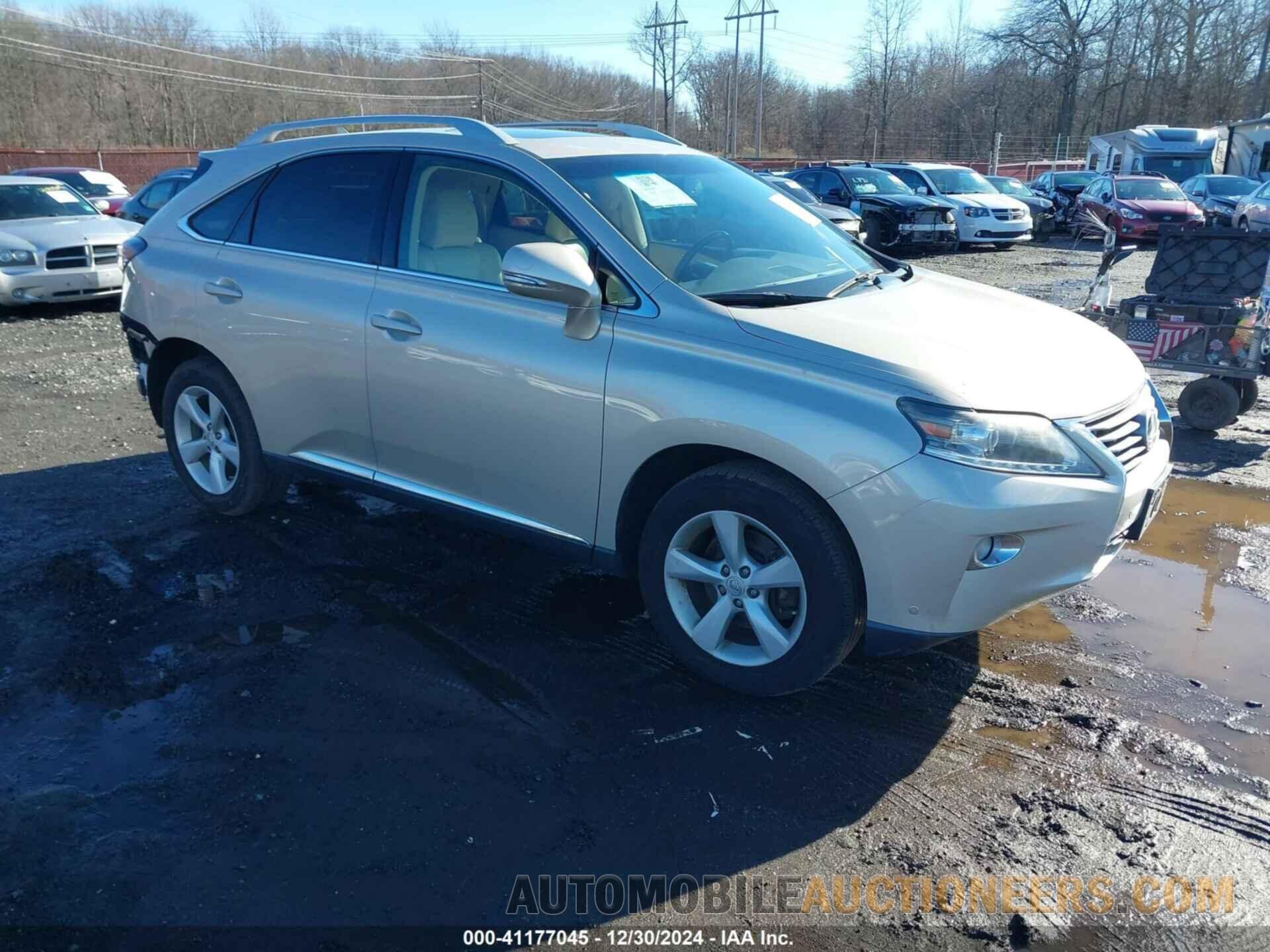 2T2BK1BA6DC186939 LEXUS RX 350 2013