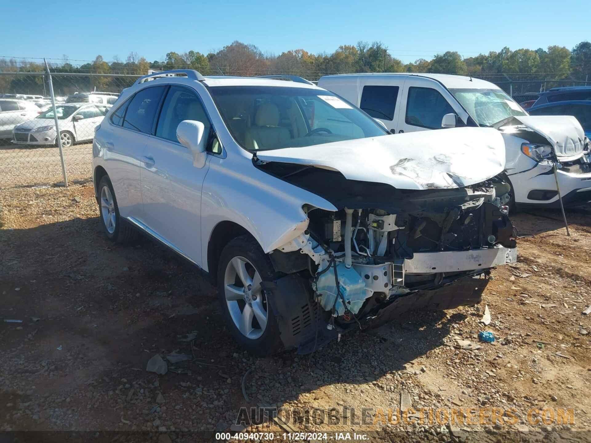 2T2BK1BA6DC204159 LEXUS RX 350 2013