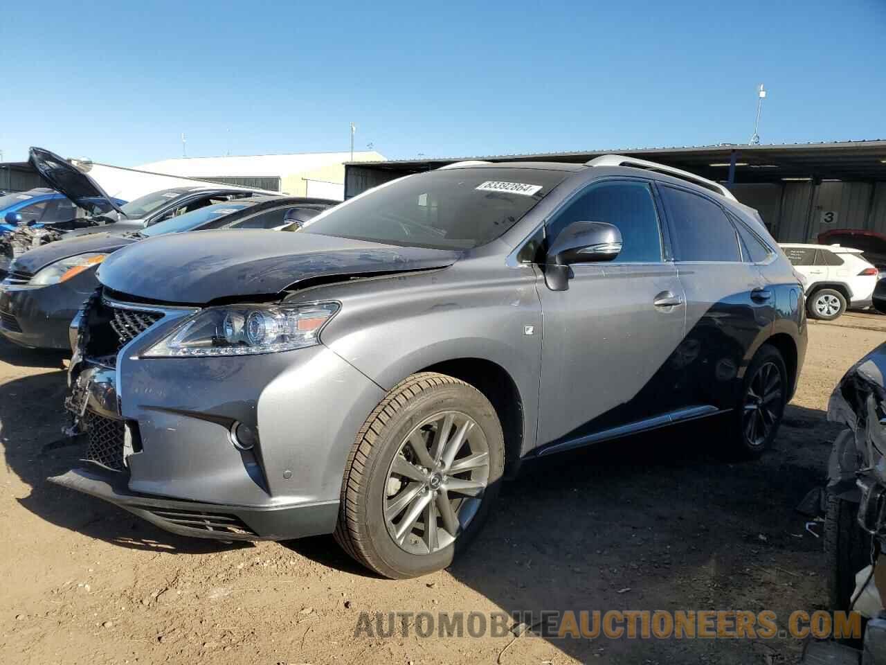 2T2BK1BA6DC214402 LEXUS RX350 2013