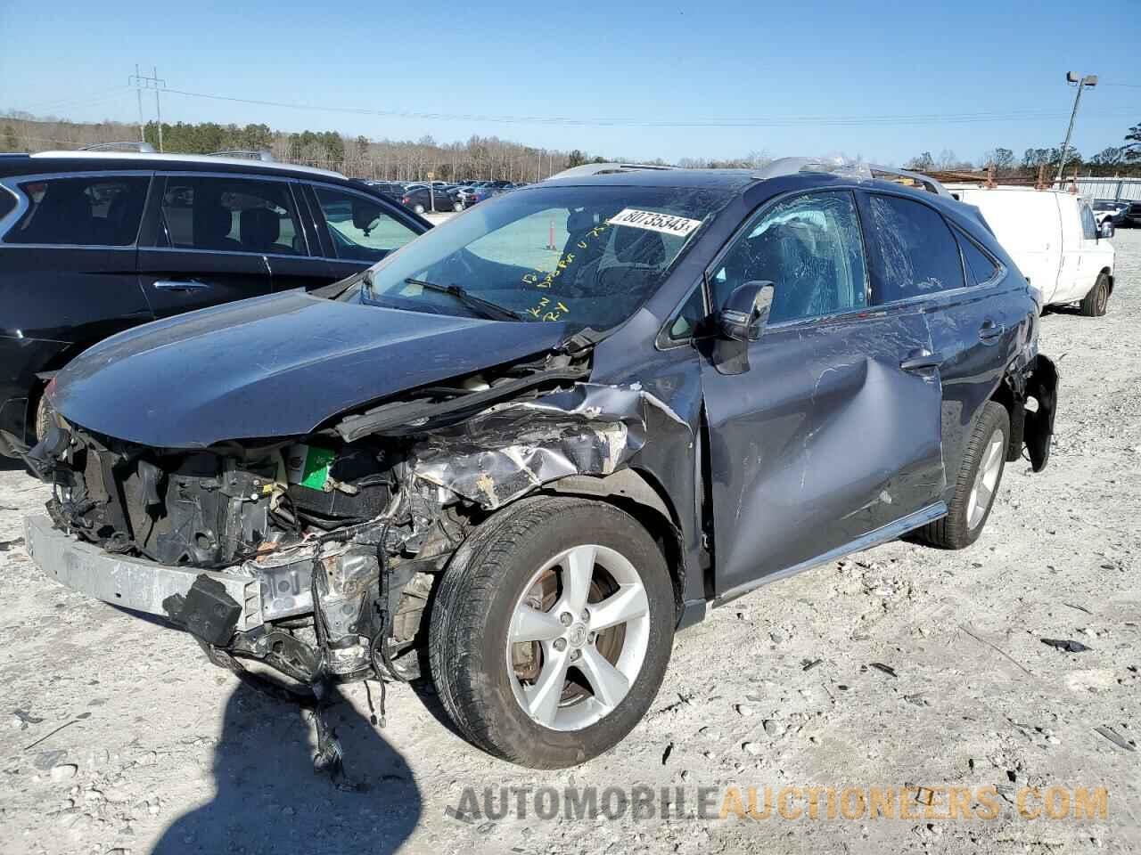 2T2BK1BA6FC277518 LEXUS RX350 2015