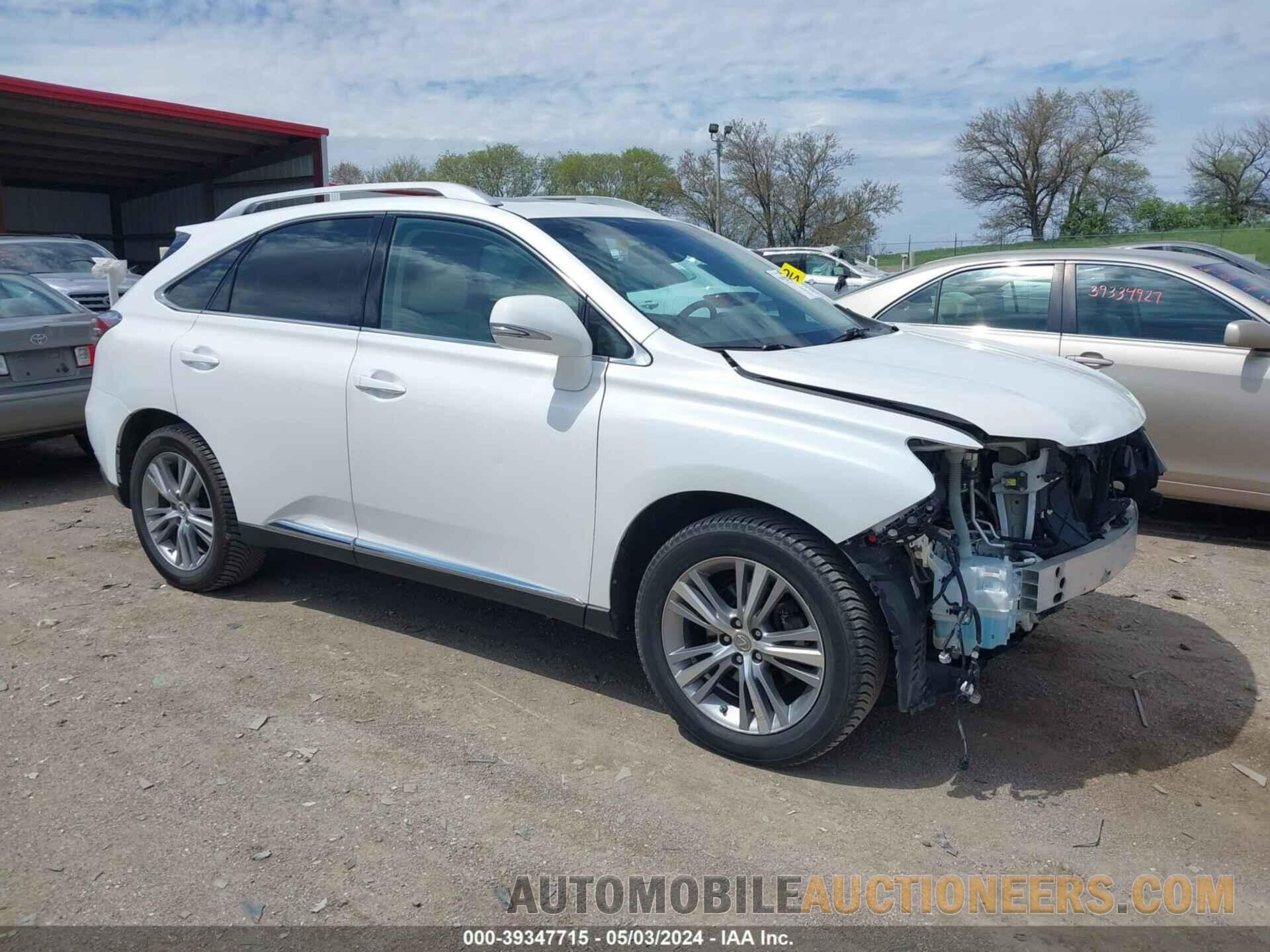 2T2BK1BA6FC279205 LEXUS RX 350 2015