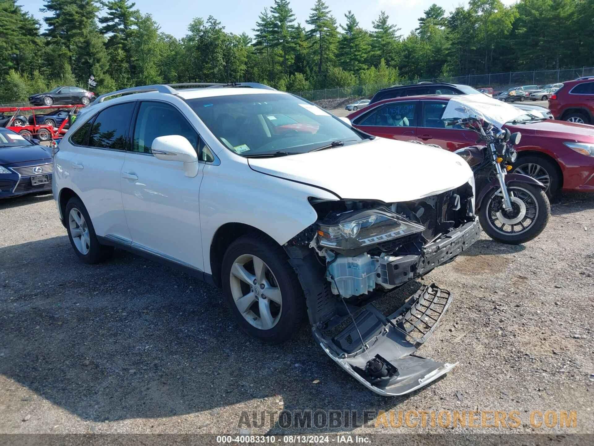 2T2BK1BA6FC287627 LEXUS RX 350 2015