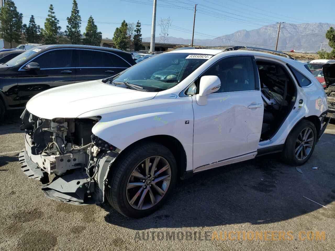 2T2BK1BA6FC289877 LEXUS RX350 2015