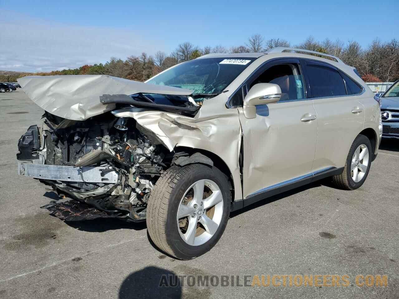 2T2BK1BA6FC301588 LEXUS RX350 2015