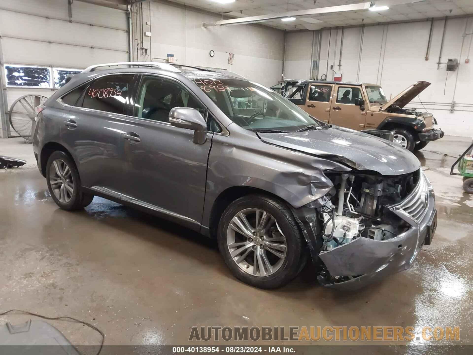 2T2BK1BA6FC305740 LEXUS RX 350 2015