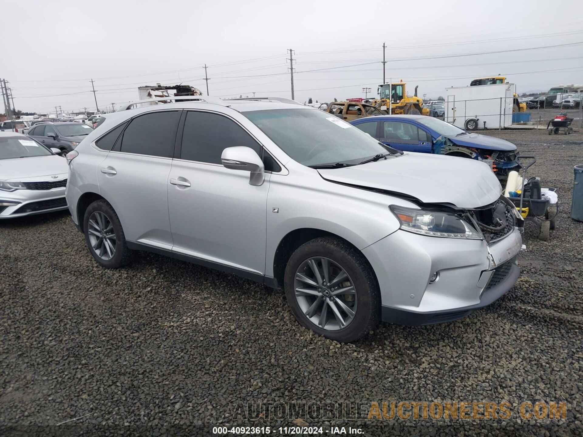 2T2BK1BA6FC310971 LEXUS RX 350 2015