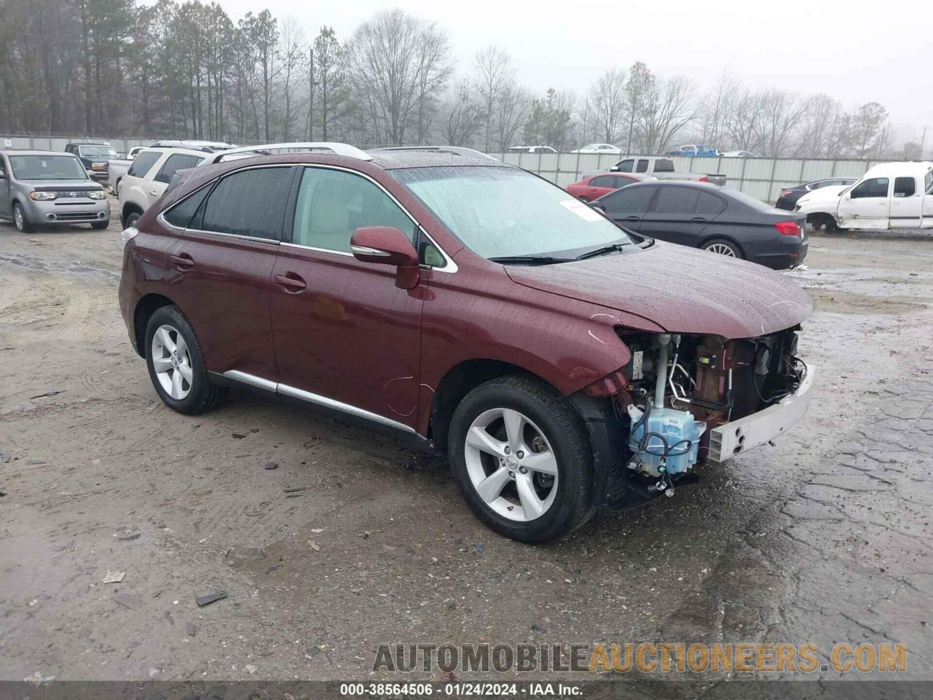 2T2BK1BA6FC312221 LEXUS RX 350 2015