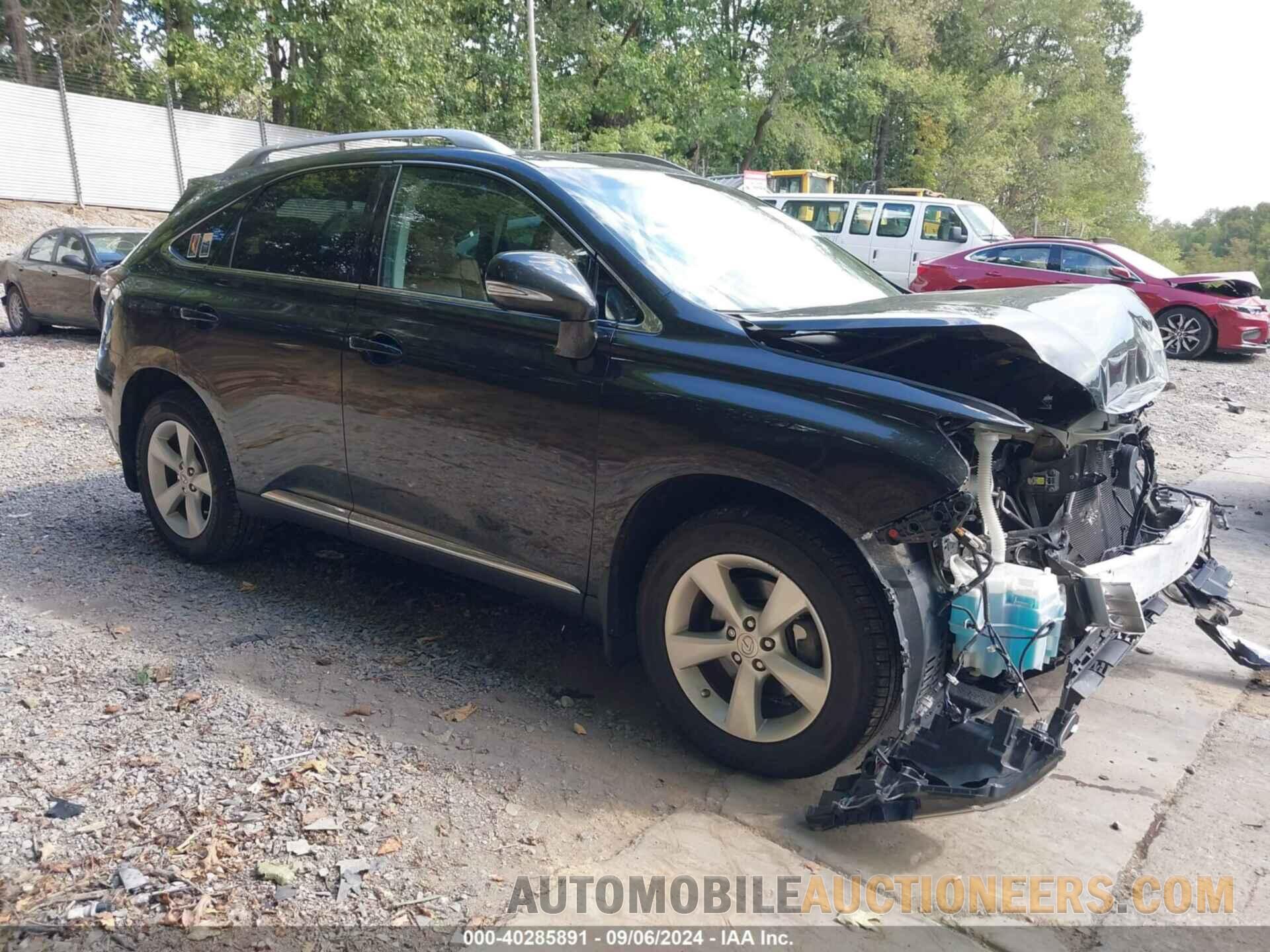 2T2BK1BA6FC319329 LEXUS RX 350 2015