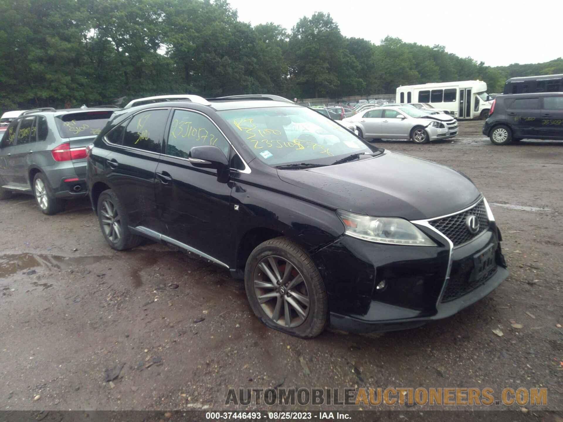 2T2BK1BA6FC319332 LEXUS RX 350 2015