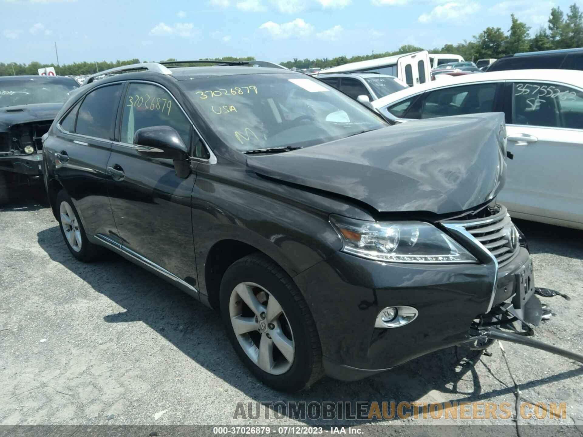 2T2BK1BA6FC329939 LEXUS RX 350 2015