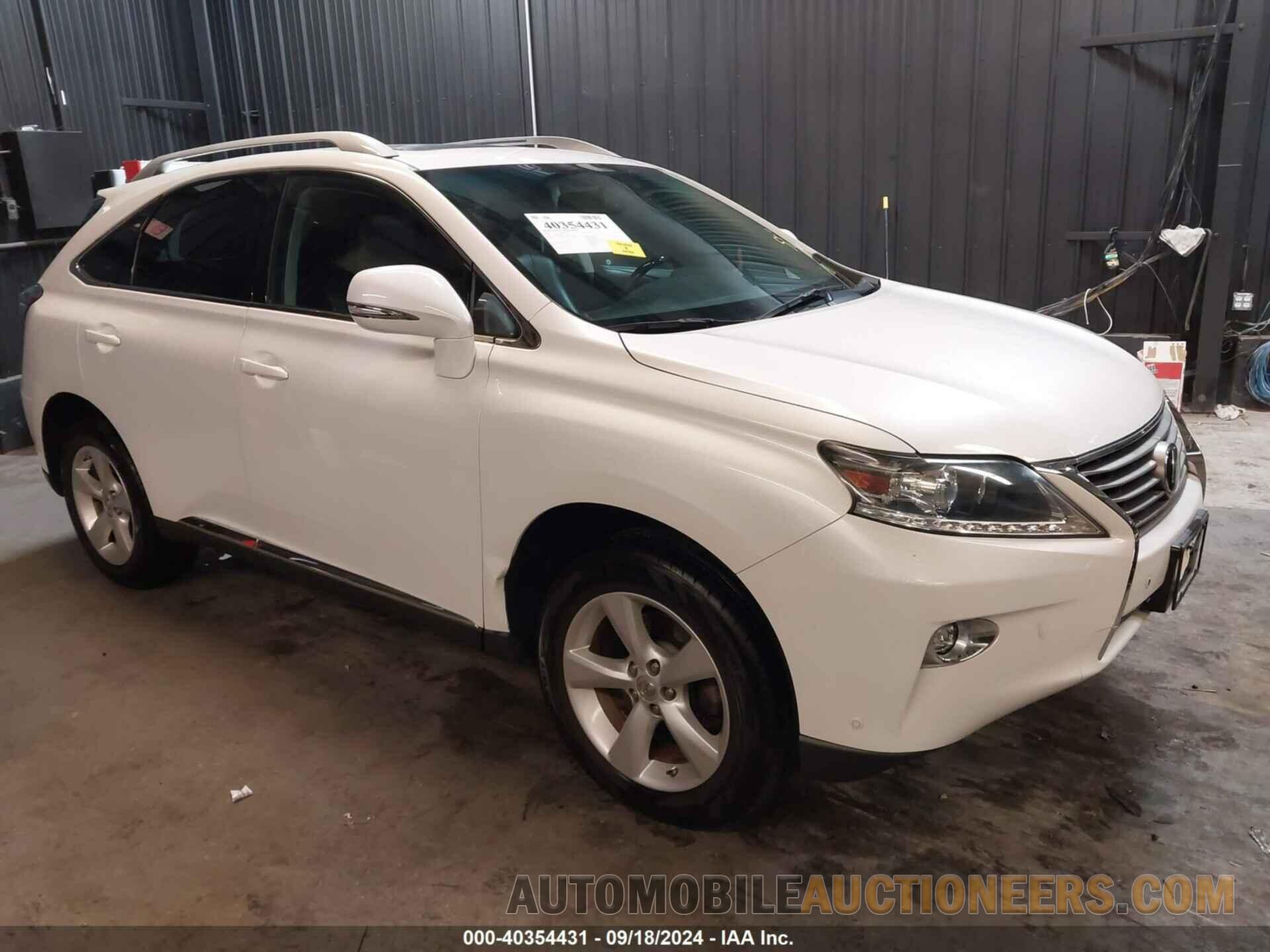 2T2BK1BA6FC335255 LEXUS RX 350 2015