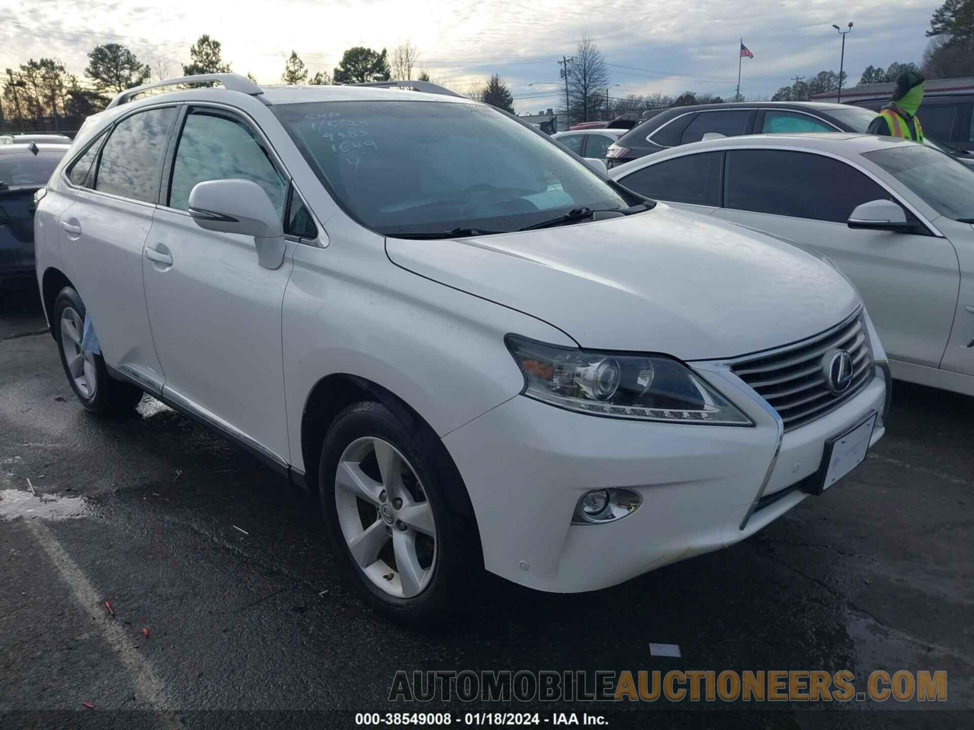 2T2BK1BA6FC339385 LEXUS RX 2015