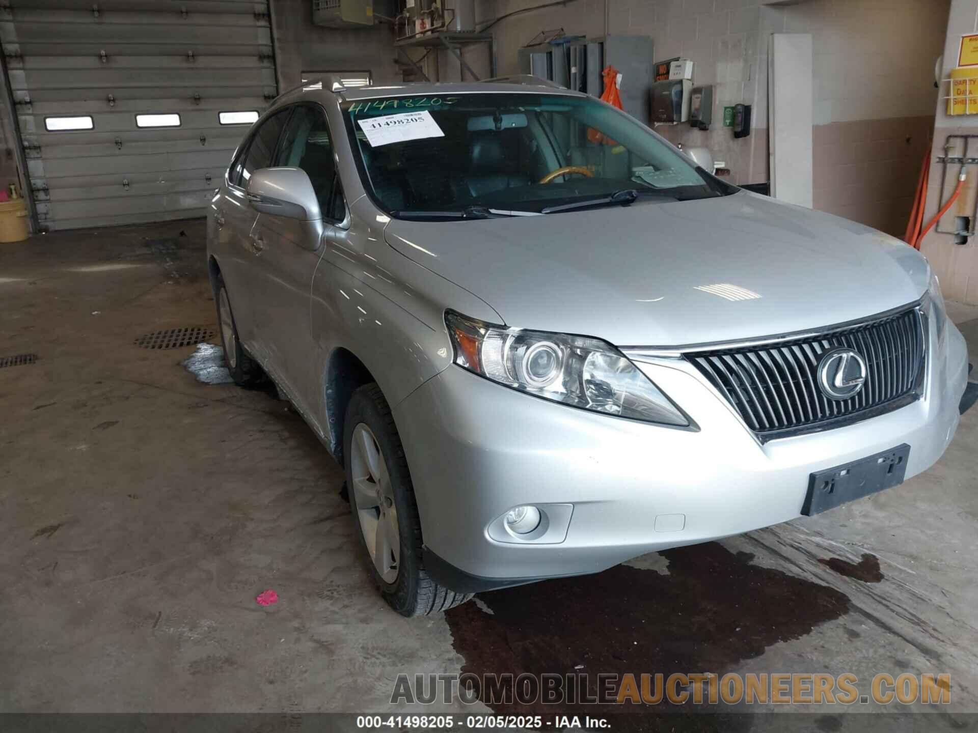 2T2BK1BA7BC087950 LEXUS RX 350 2011