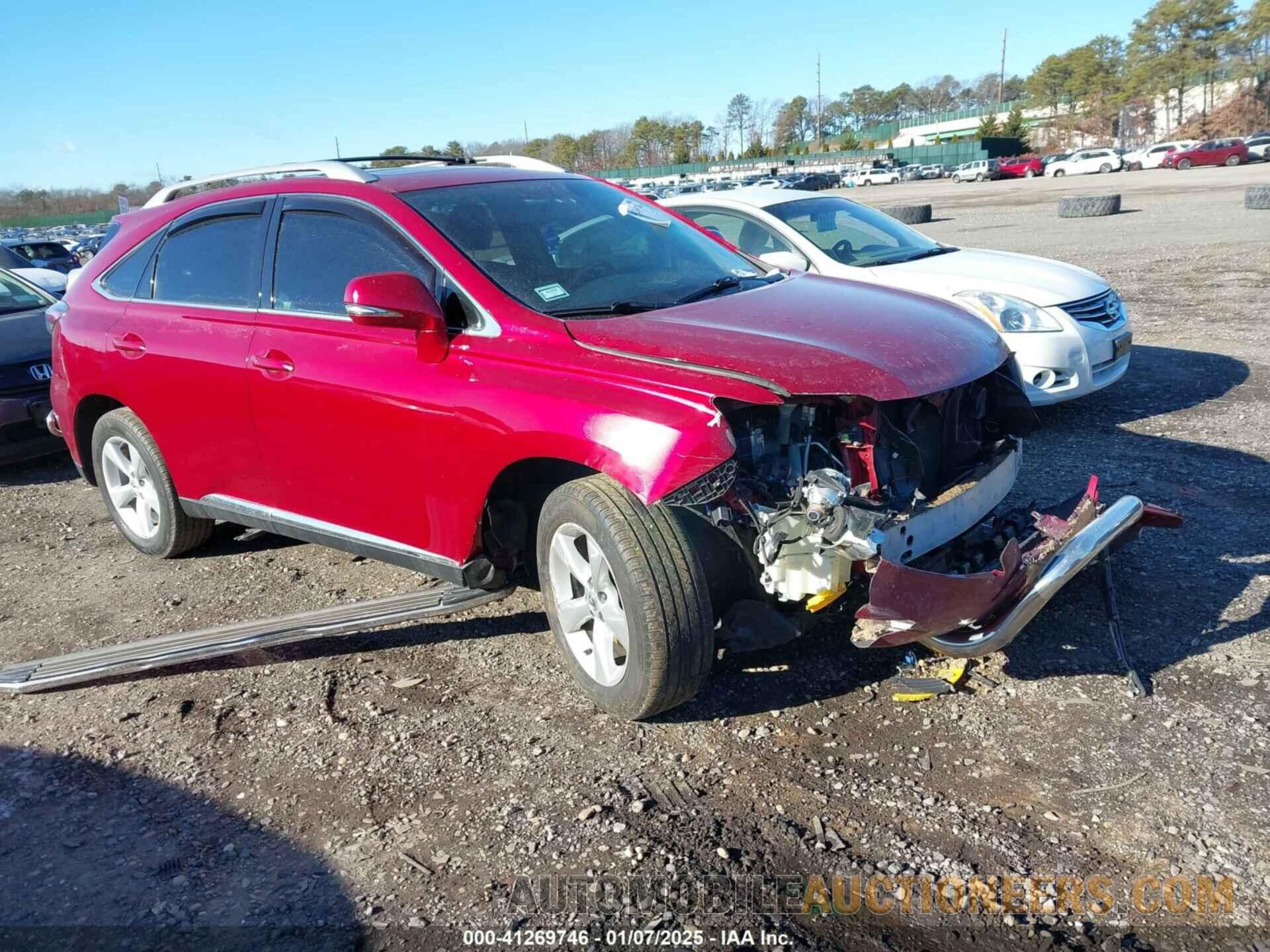 2T2BK1BA7BC104049 LEXUS RX 350 2011