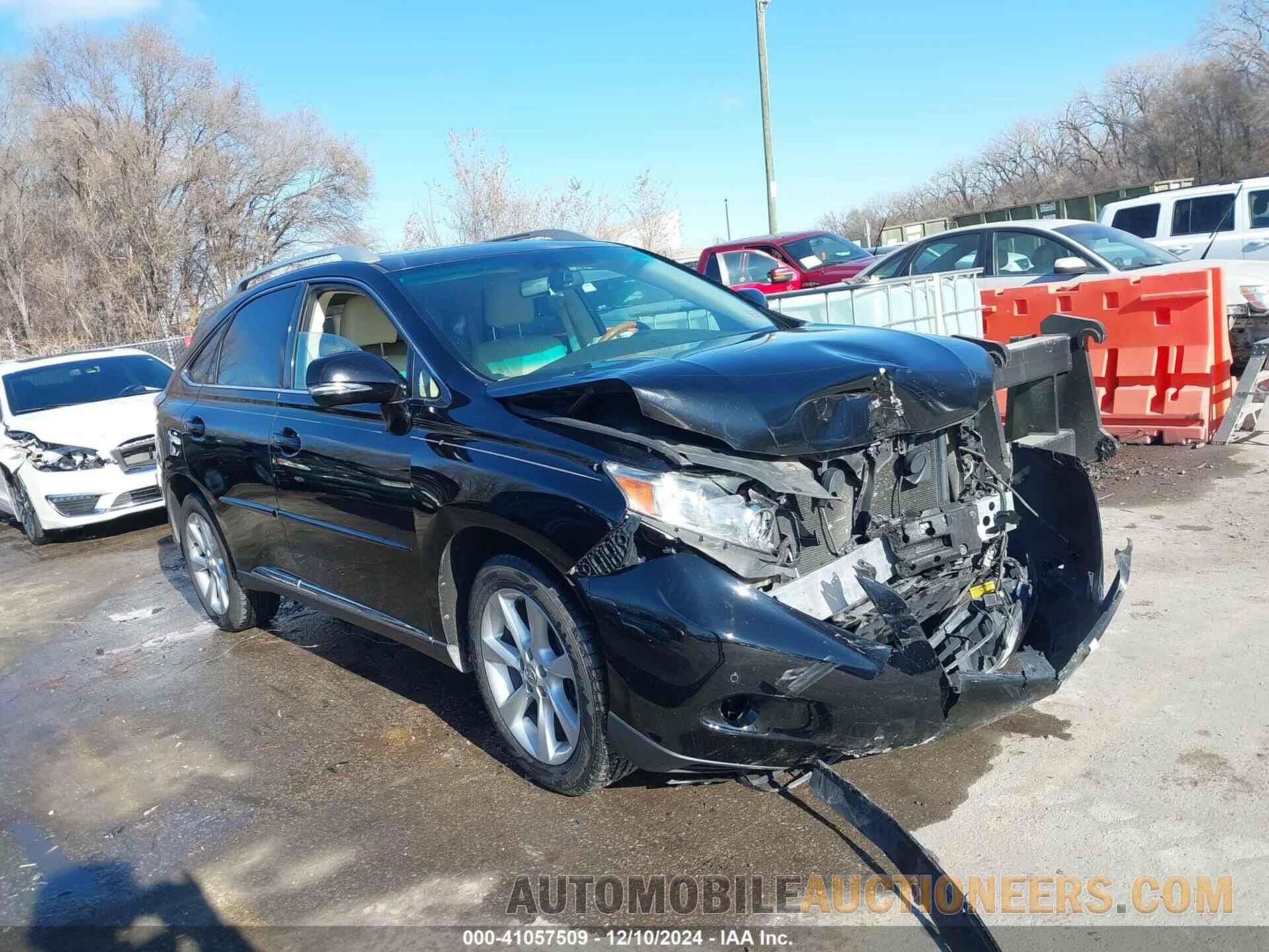 2T2BK1BA7BC114855 LEXUS RX 350 2011