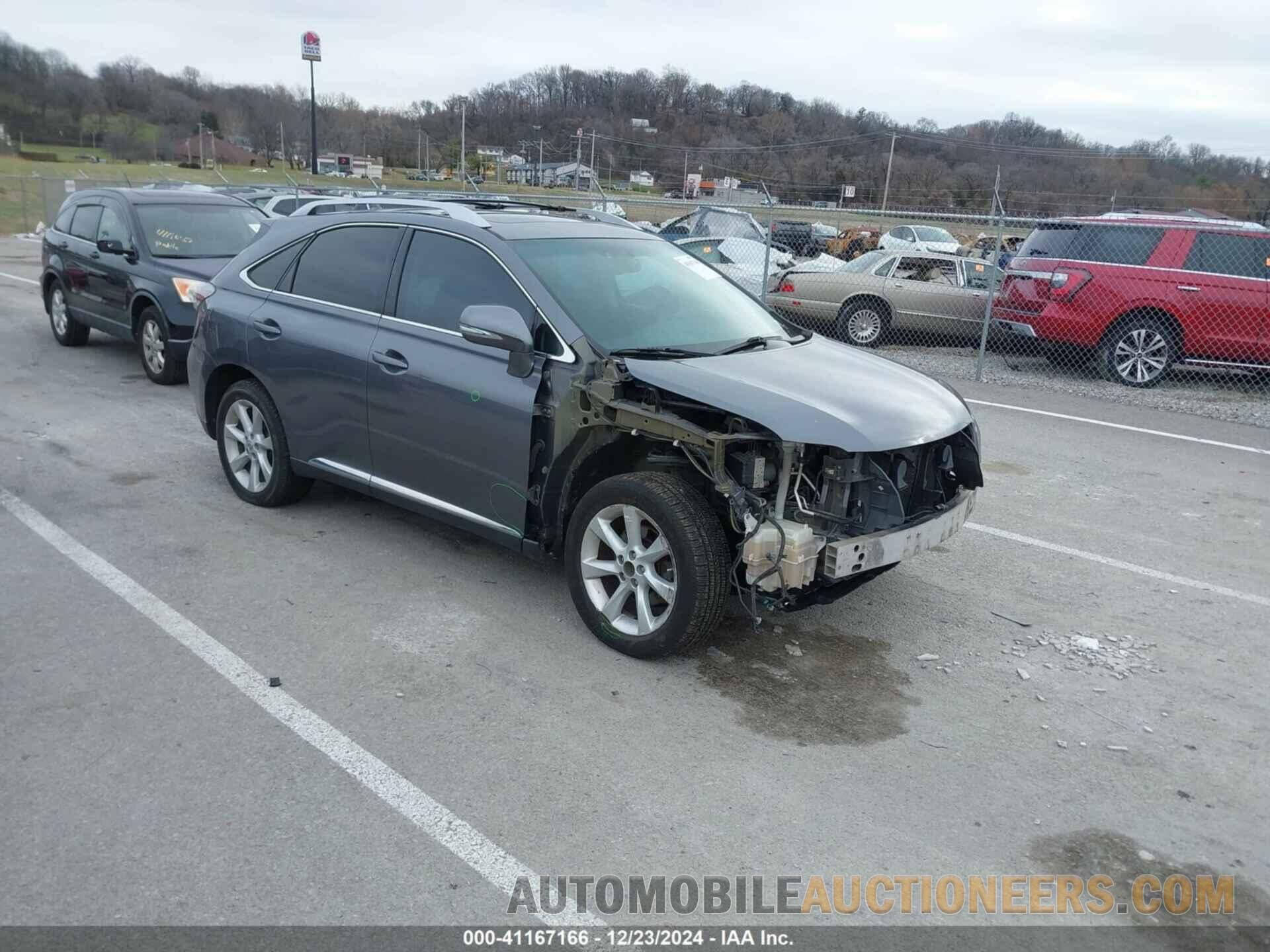 2T2BK1BA7CC130104 LEXUS RX 350 2012