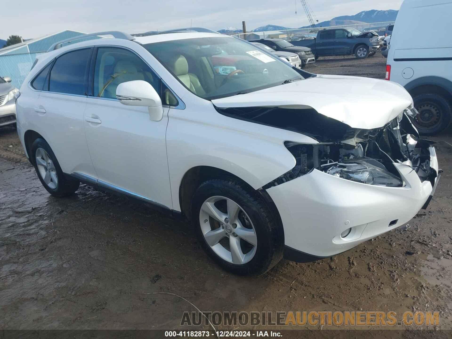 2T2BK1BA7CC140437 LEXUS RX 350 2012