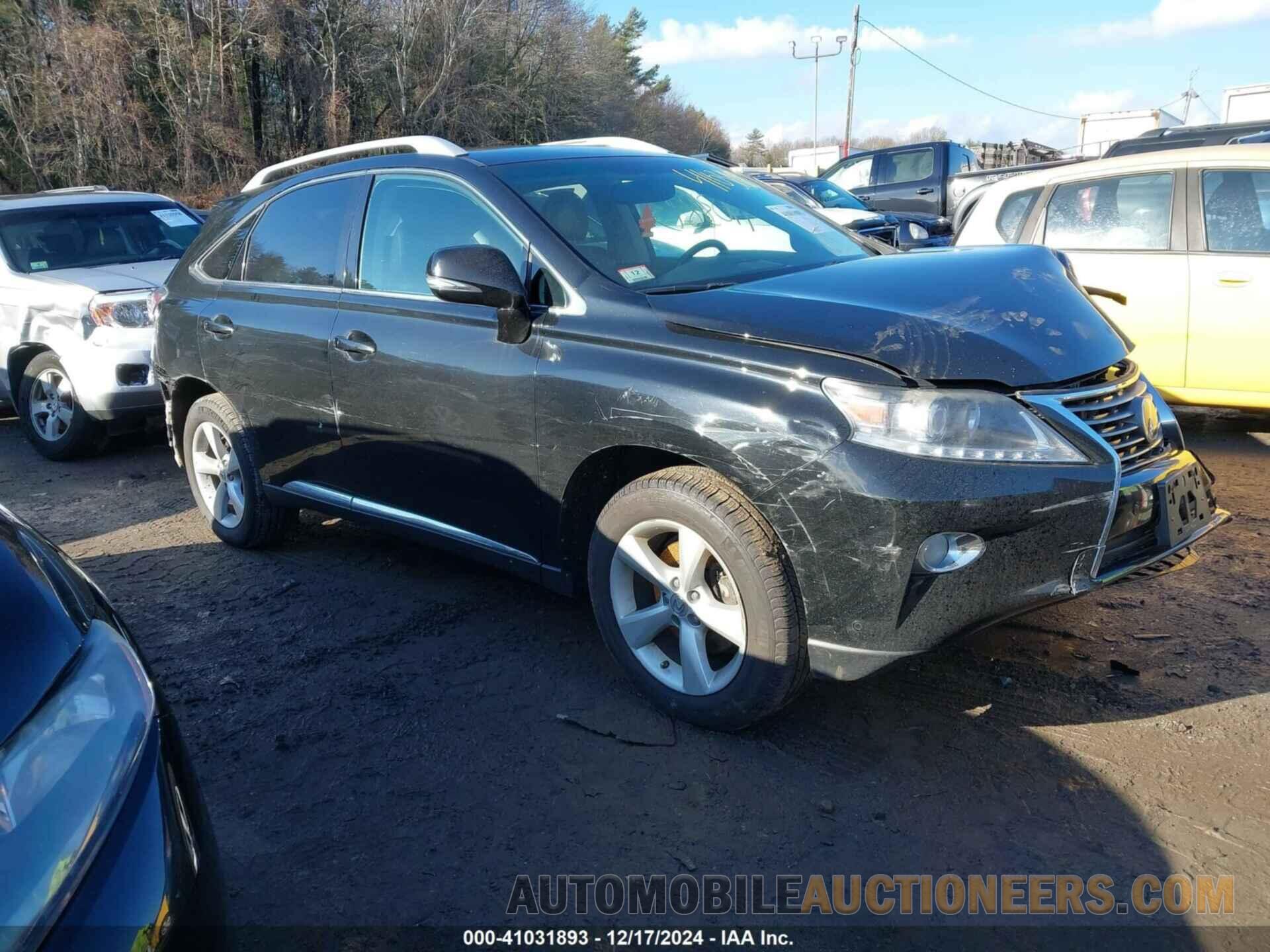 2T2BK1BA7EC238502 LEXUS RX 350 2014