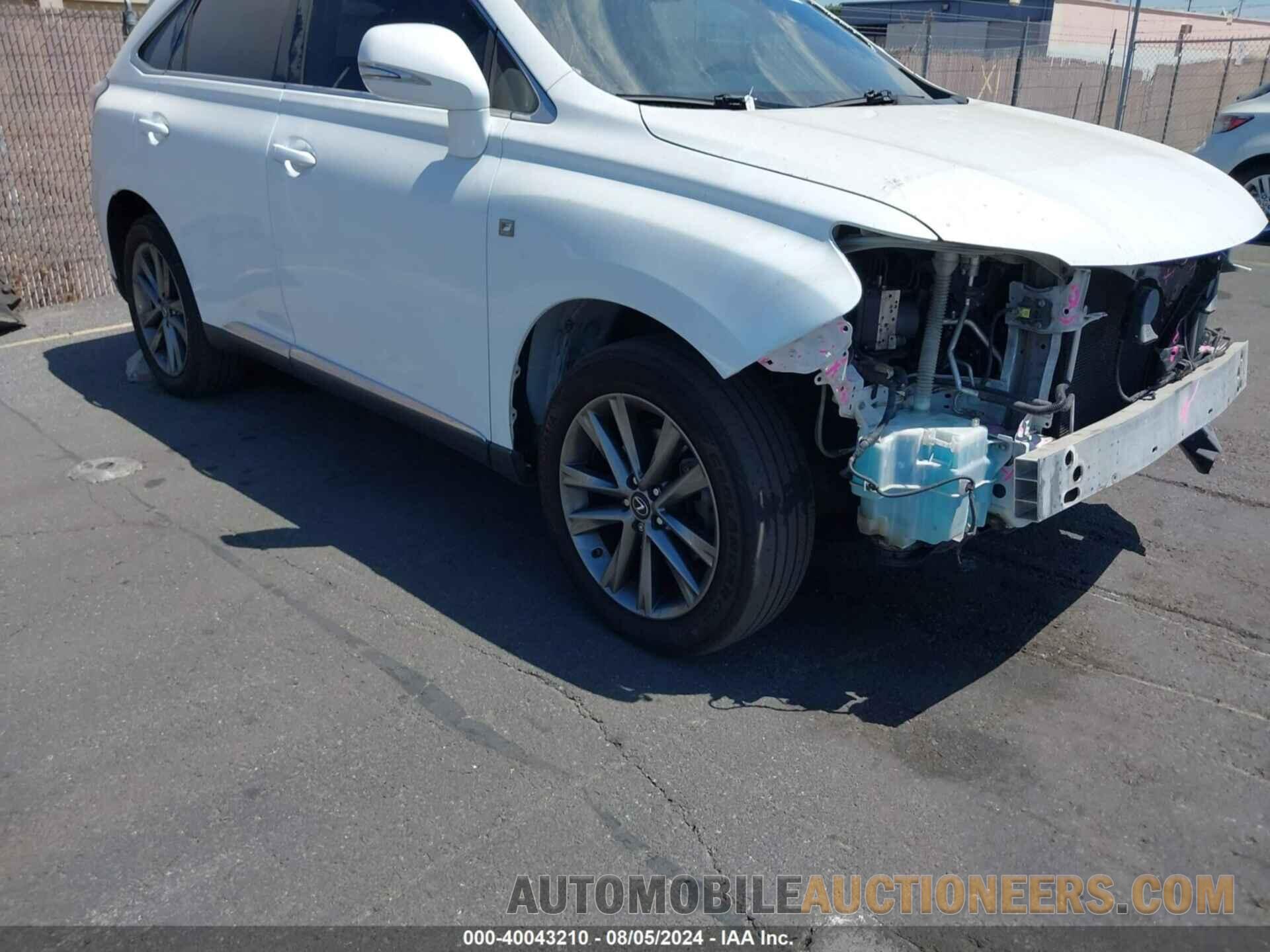 2T2BK1BA7FC258721 LEXUS RX 350 2015