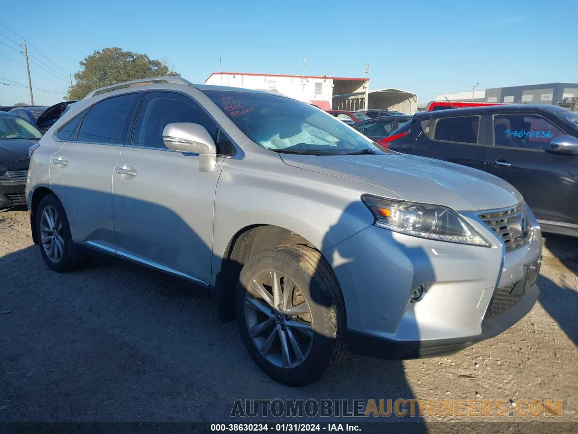 2T2BK1BA7FC260212 LEXUS RX 350 2015