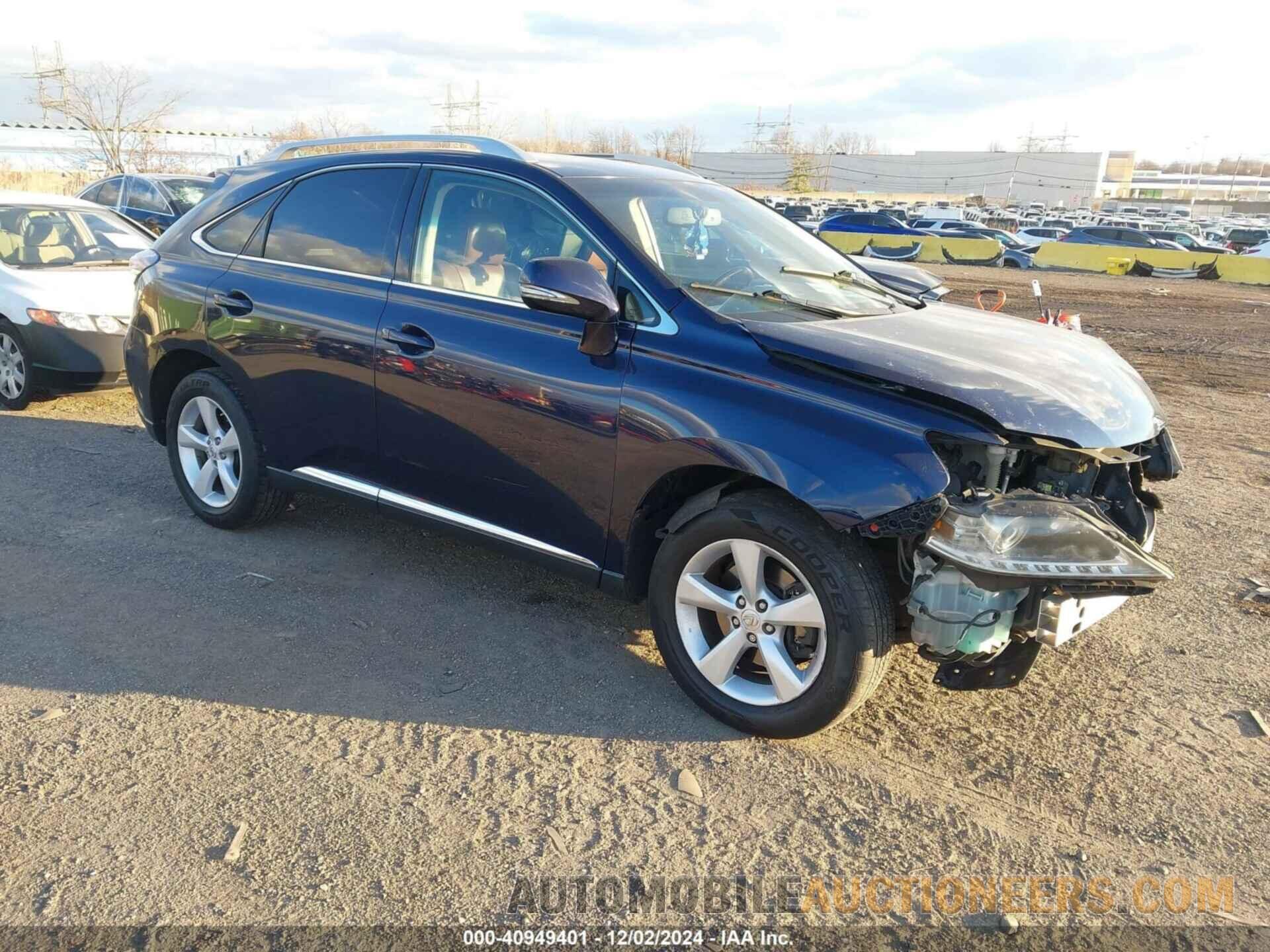 2T2BK1BA7FC263319 LEXUS RX 350 2015