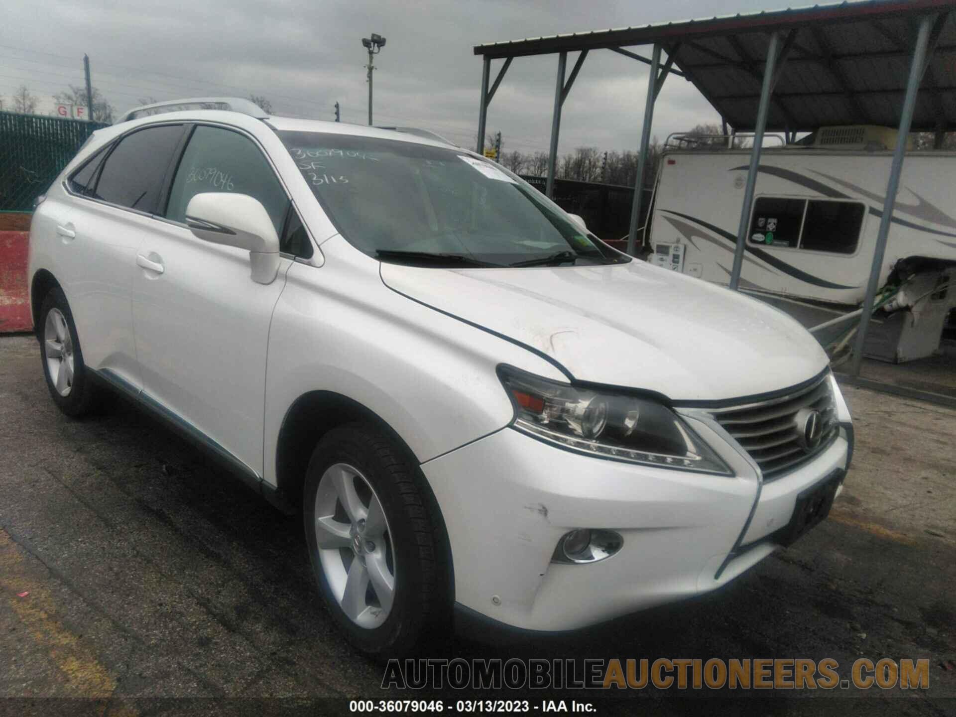 2T2BK1BA7FC265118 LEXUS RX 350 2015