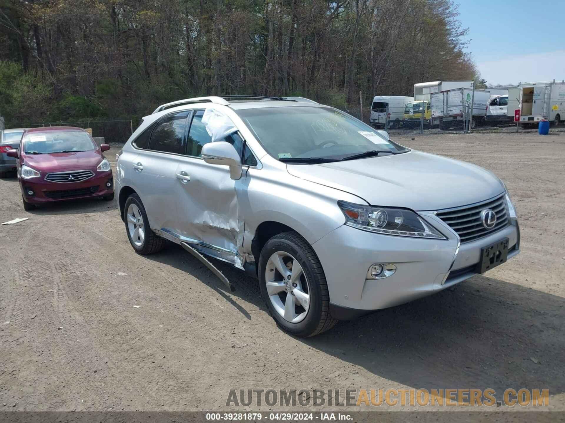 2T2BK1BA7FC272909 LEXUS RX 350 2015