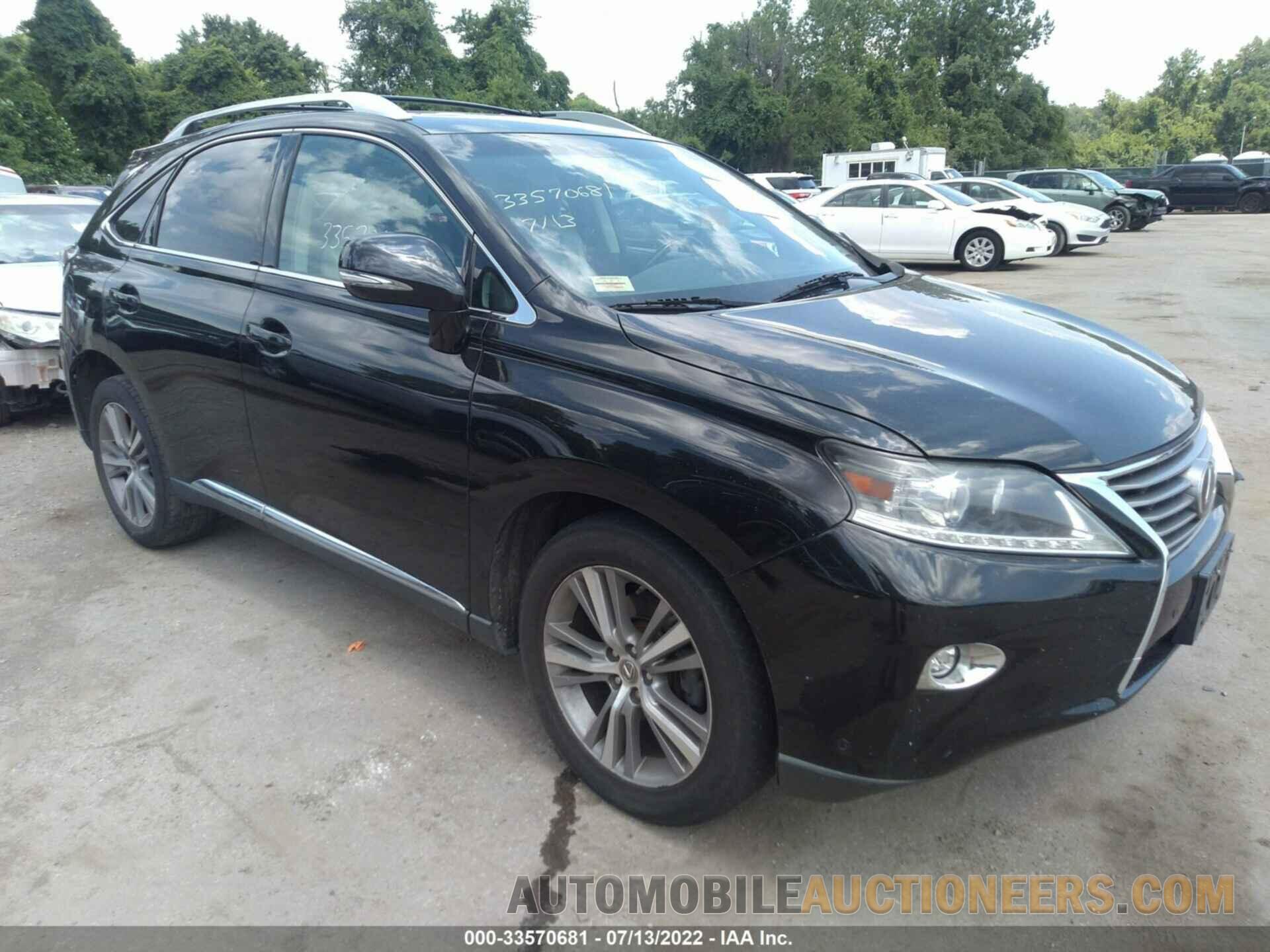 2T2BK1BA7FC273915 LEXUS RX 350 2015