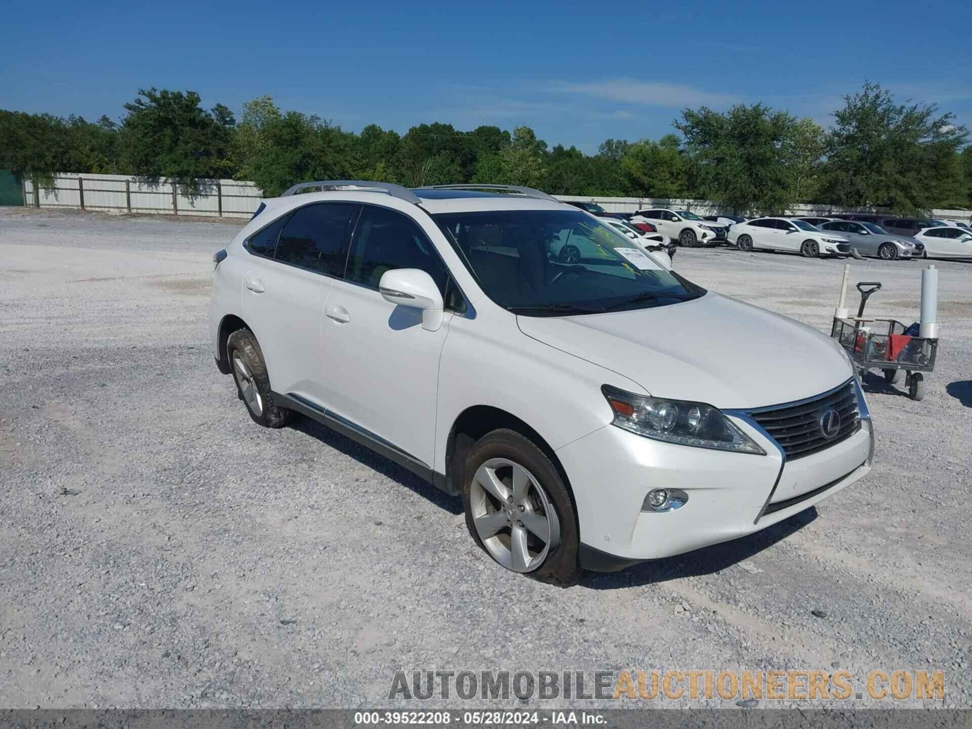 2T2BK1BA7FC277995 LEXUS RX 350 2015