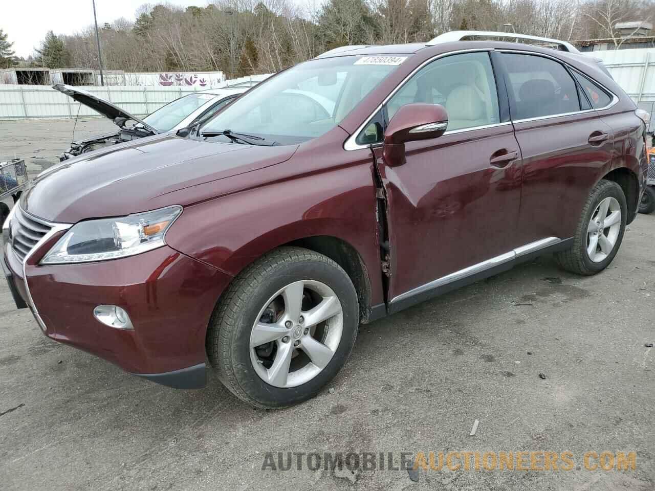 2T2BK1BA7FC283554 LEXUS RX350 2015