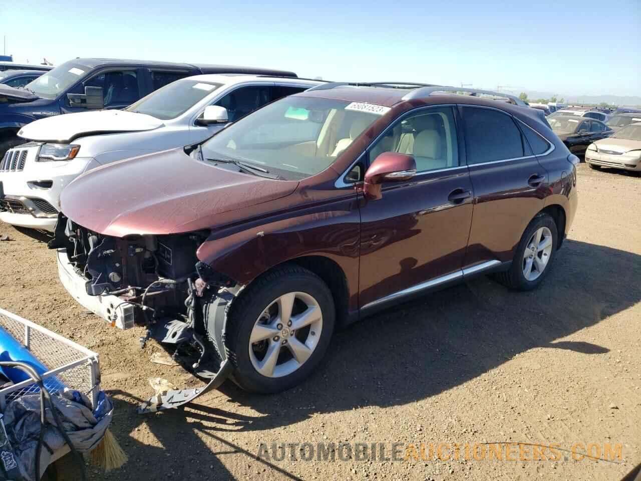 2T2BK1BA7FC283862 LEXUS RX350 2015