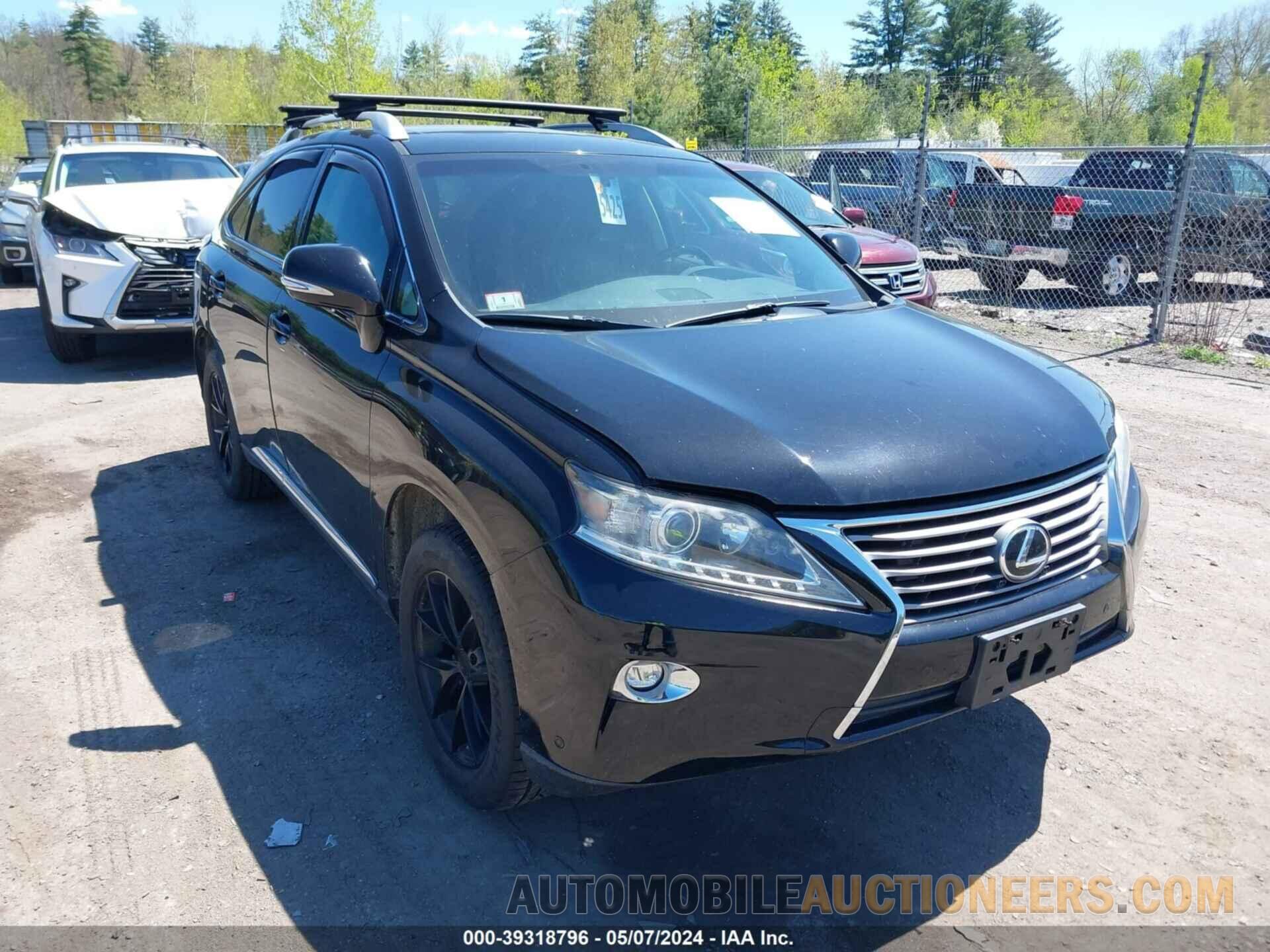 2T2BK1BA7FC284879 LEXUS RX 350 2015