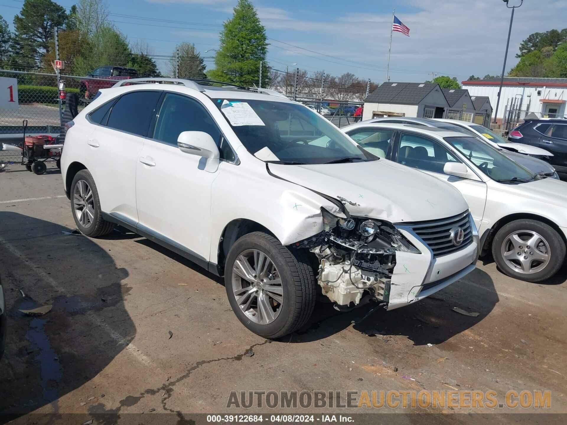 2T2BK1BA7FC299415 LEXUS RX 350 2015