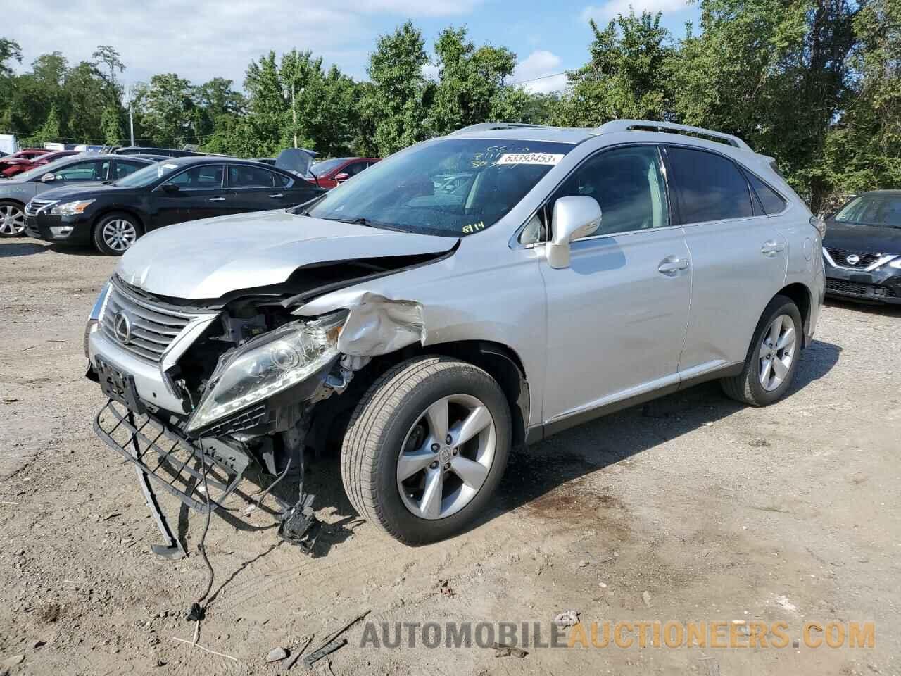 2T2BK1BA7FC303771 LEXUS RX350 2015