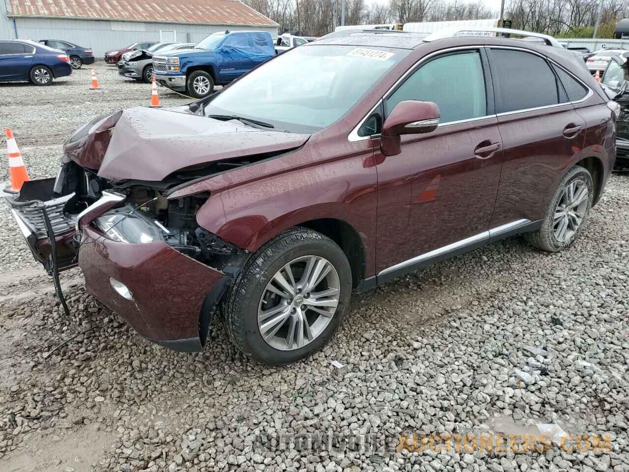 2T2BK1BA7FC307402 LEXUS RX350 2015