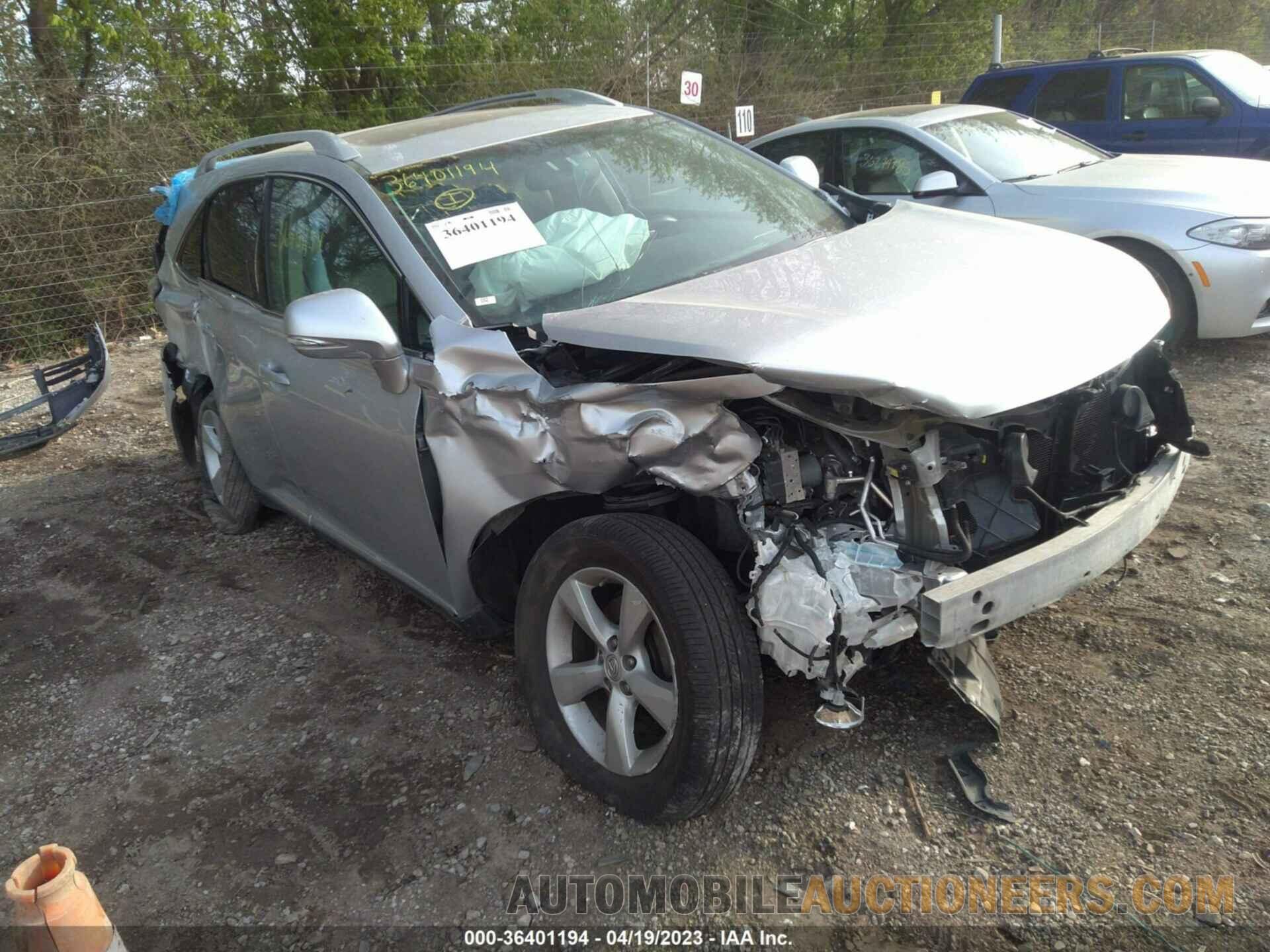 2T2BK1BA7FC315919 LEXUS RX 350 2015