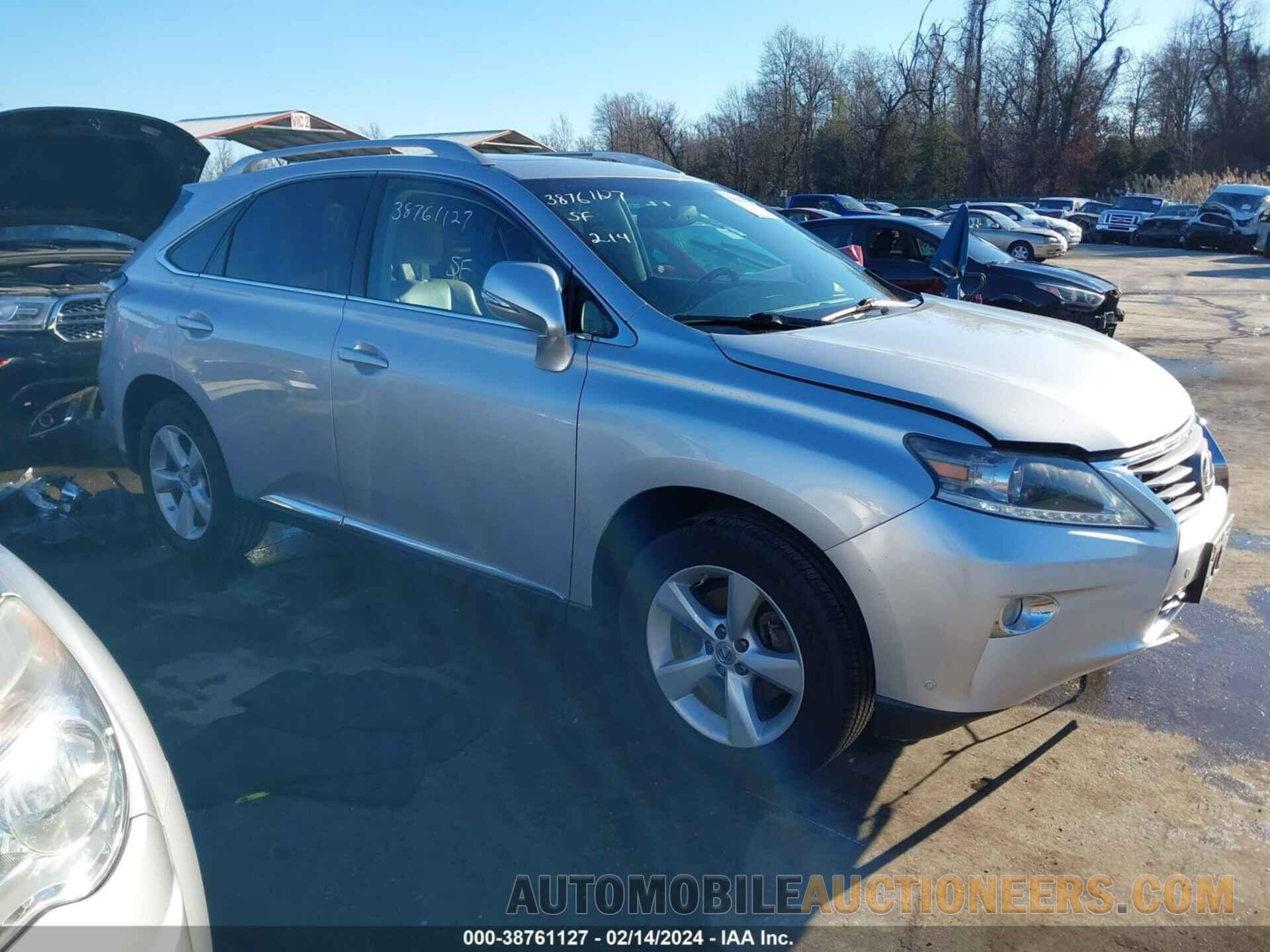 2T2BK1BA7FC339489 LEXUS RX 350 2015