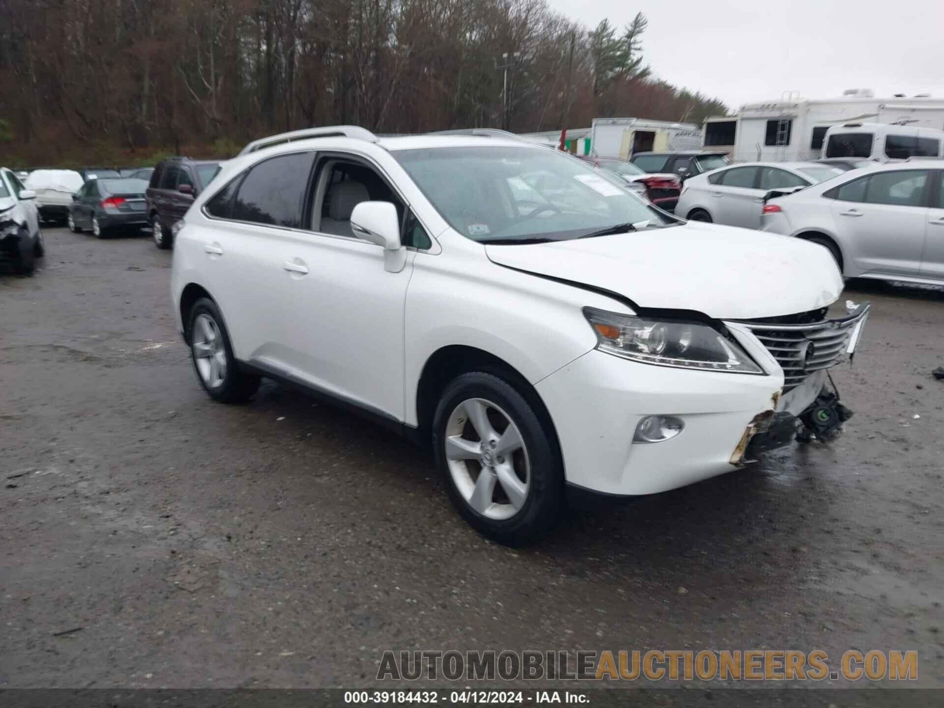 2T2BK1BA7FC342084 LEXUS RX 350 2015