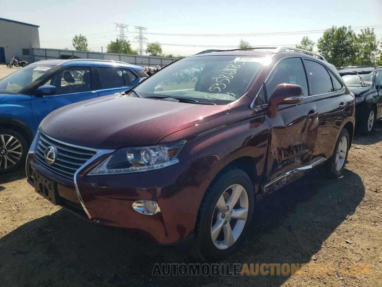 2T2BK1BA7FC342232 LEXUS RX350 2015