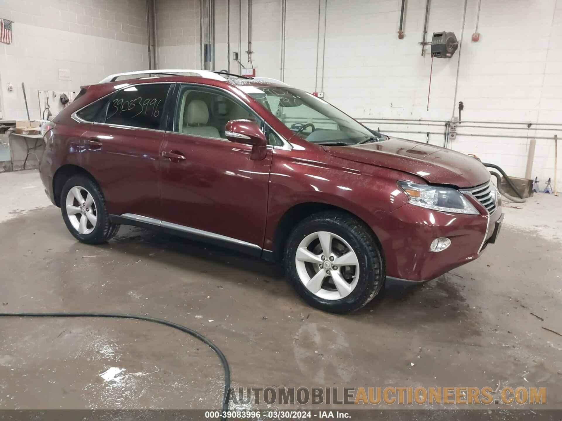 2T2BK1BA7FC342666 LEXUS RX 350 2015