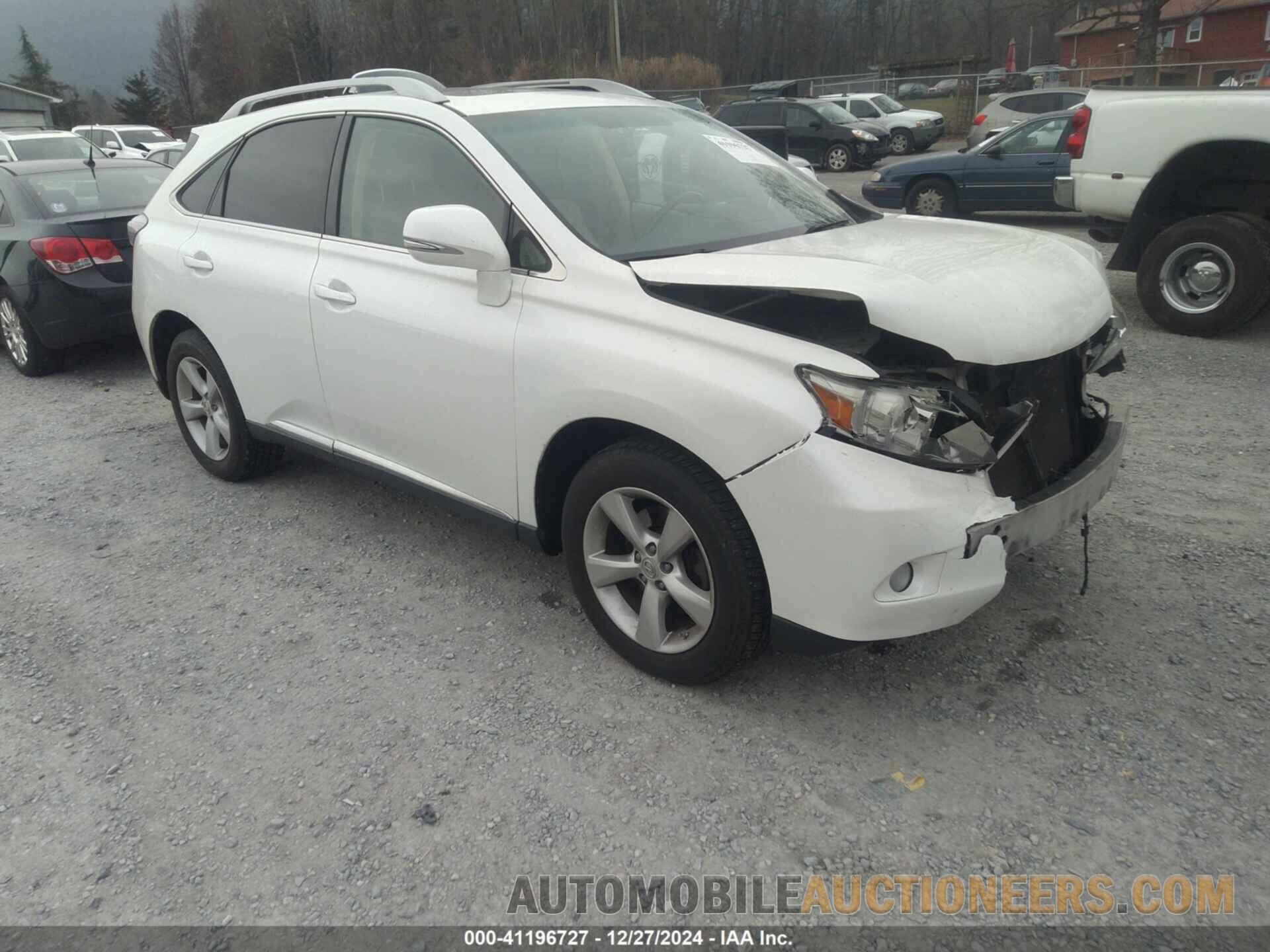 2T2BK1BA8BC117649 LEXUS RX 350 2011