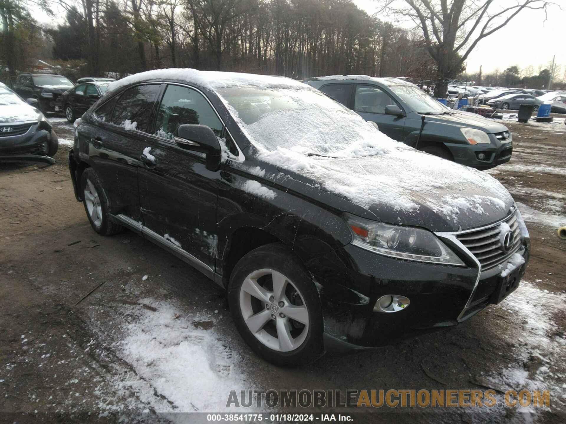 2T2BK1BA8DC168958 LEXUS RX 2013