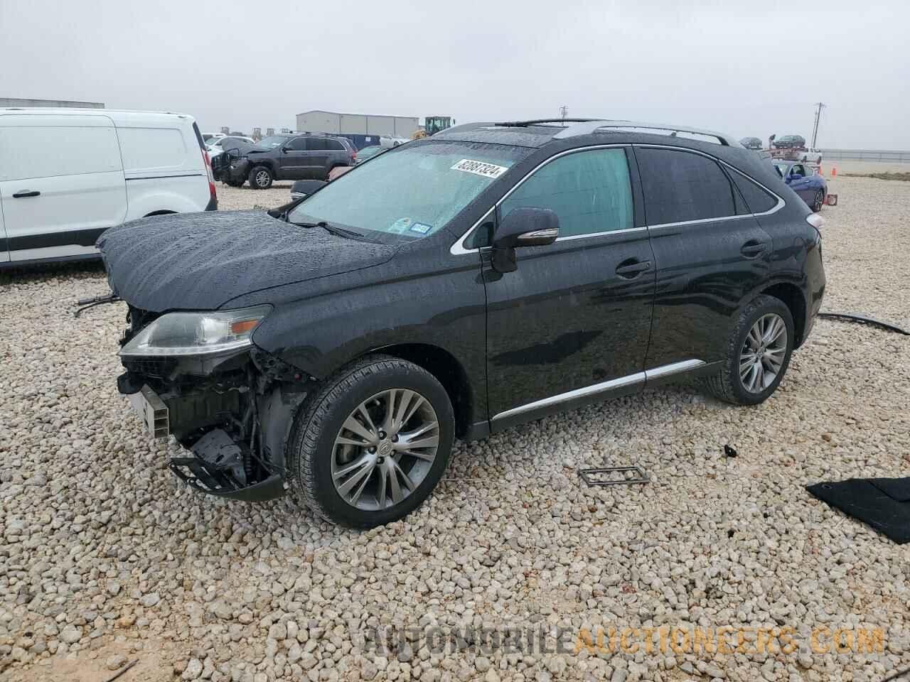 2T2BK1BA8DC184027 LEXUS RX350 2013