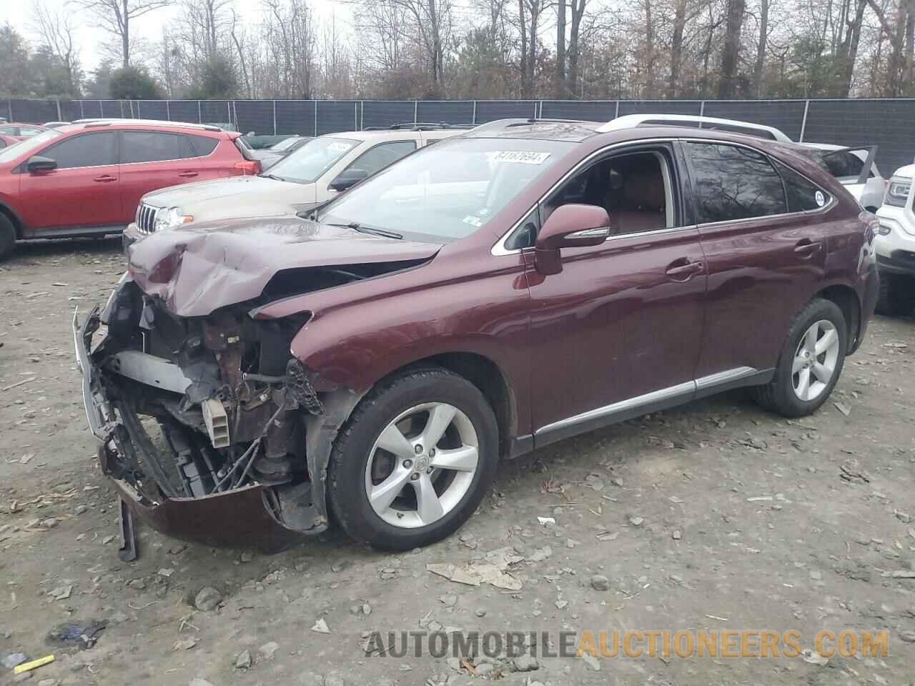 2T2BK1BA8EC233048 LEXUS RX350 2014