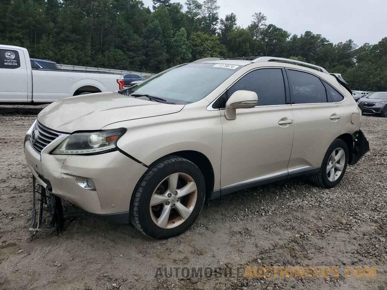 2T2BK1BA8EC237682 LEXUS RX350 2014