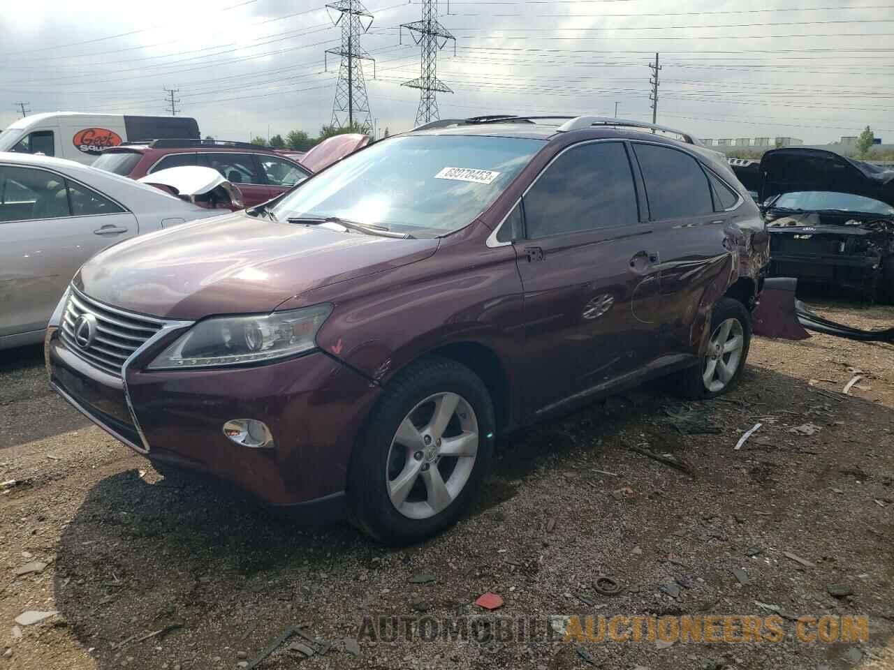 2T2BK1BA8FC257173 LEXUS RX350 2015