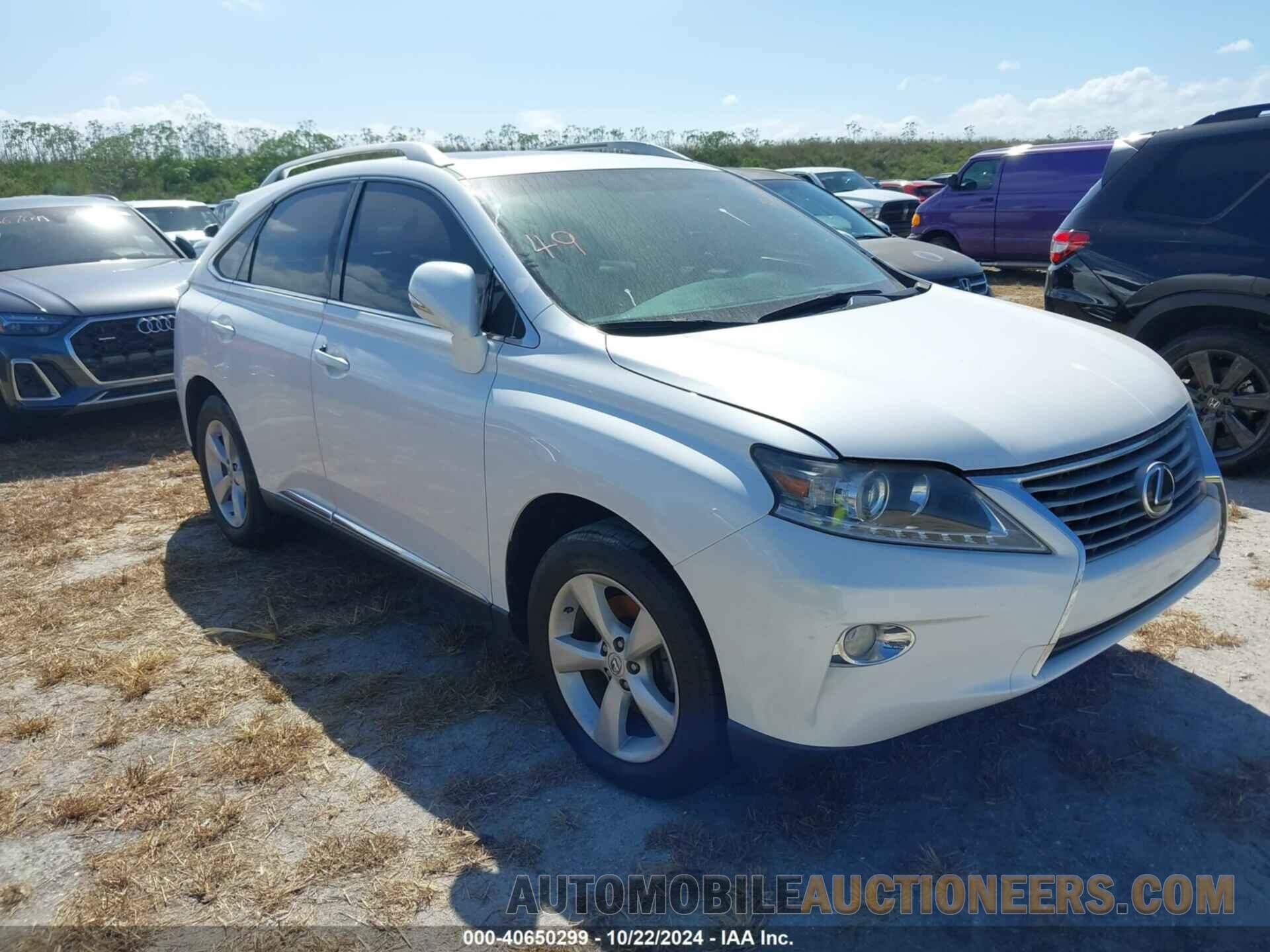 2T2BK1BA8FC260817 LEXUS RX 350 2015