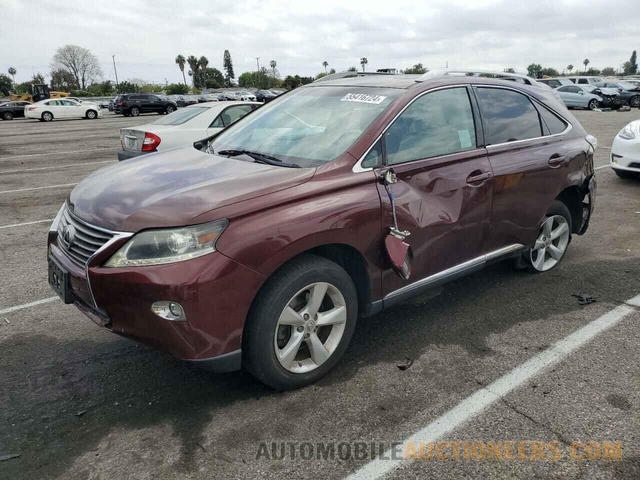 2T2BK1BA8FC261045 LEXUS RX350 2015